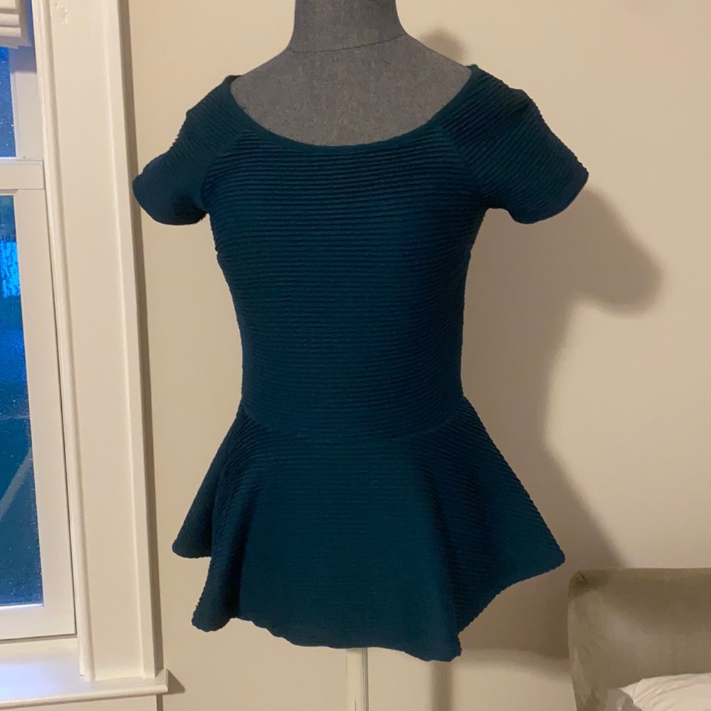 Zara peplum top